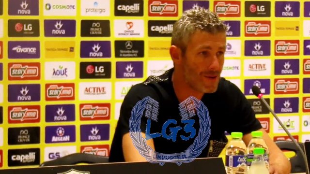 Συνέντευξη Τύπου ΑΕΚ - ΠΑΣ Λαμία (Σωτήρης Αντωνίου)