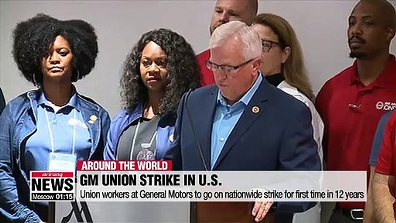 Union workers at General Motors to go on nationwide strike for first time in 12 years