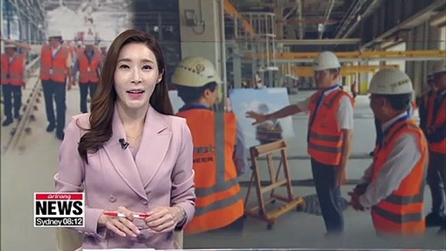 Samsung vice chairman visits construction site in Saudi Arabia