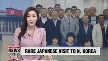 Japanese delegation makes rare visit to North Korea