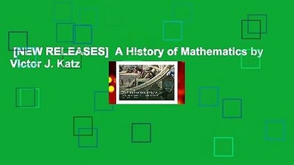 [NEW RELEASES]  A History of Mathematics by Victor J. Katz