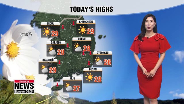 Big jump in afternoon highs under bright skies 091619