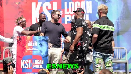 LITTT Logan Paul Fans Take Over LA Press Confrence