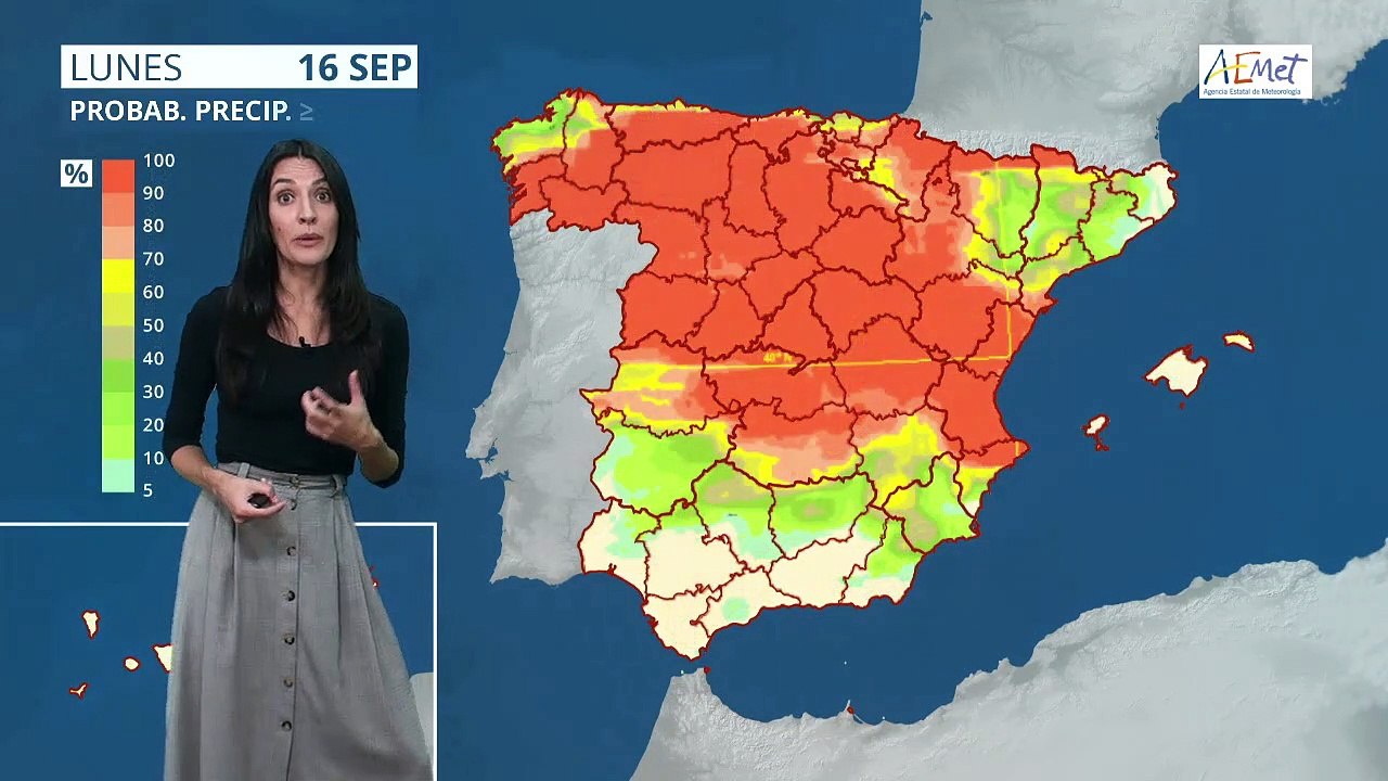 Conoce El Tiempo de Hoy Lunes 16 de Septiembre de 2019