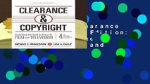 Full E-book  Clearance   Copyright, 4th Edition: Everything You Need to Know for Film and
