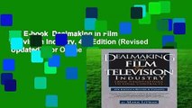 Full E-book  Dealmaking in Film   Television Industry, 4rd Edition (Revised   Updated)  For Online