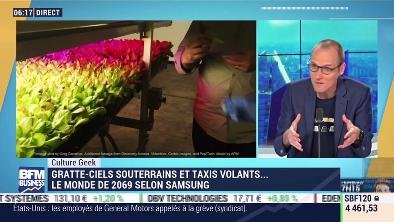 Gratte-ciels souterrains et taxis volants, le monde de 2069 selon Samsung - Culture Geek, par Anthony Morel - 16/09