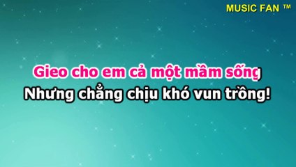 Karaoke Hồng Nhan (Tone Nữ) - Jack | Music Fan