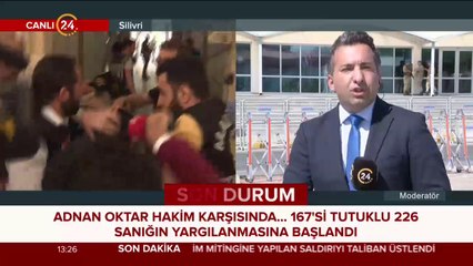 Adnan Oktar hakim karşısına çıktı