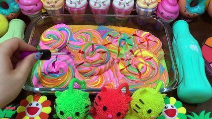 Relaxing with Piping Bags !! Mixing Random Things Into Slime !! Satisfying Slime Smoothie #646