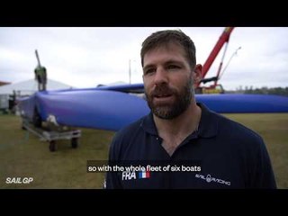 France SailGP Team unveils its F50 in Sydney