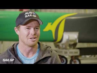 Australia SailGP Team on sea trials