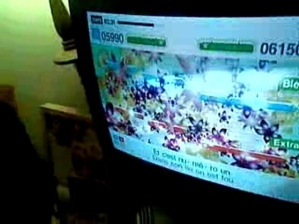 Singstar Philippe Lavil "il tape sur des bambous"