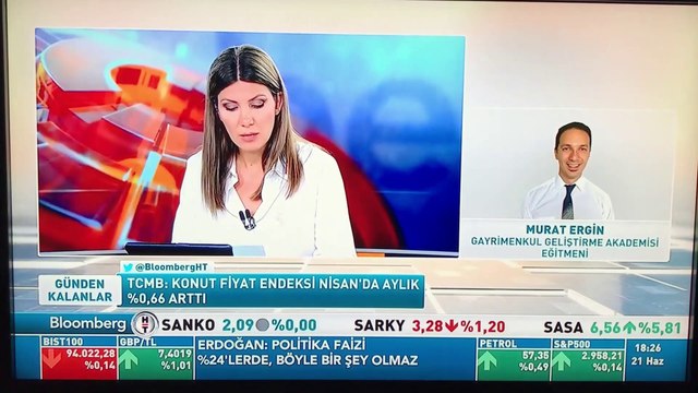 Bloomberg HT - Günden Kalanlar Programı Buse Biçer - Gayrimenkul Eğitmeni Murat Ergin