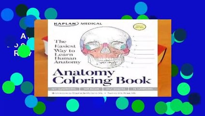 Anatomy Coloring Book (Kaplan Medical)  Review