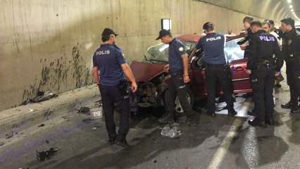 İstanbul'da kafa kafaya facia!