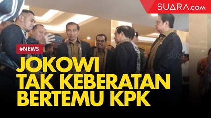 Jokowi Akui Tak Keberatan Jika Para Pimpinan KPK Ingin Bertemu
