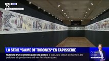 87 mètres de tapisserie qui résument les 90h de Game of Thrones sont exposés à Bayeux jusqu'à la fin de l'année