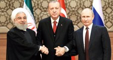 Dünyanın gözü Çankaya Köşkü'ndeki Türkiye-Rusya-İran zirvesine çevrildi