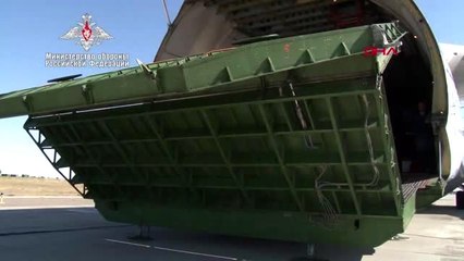 Rusya, s-400 sevkiyatının görüntülerini paylaştı