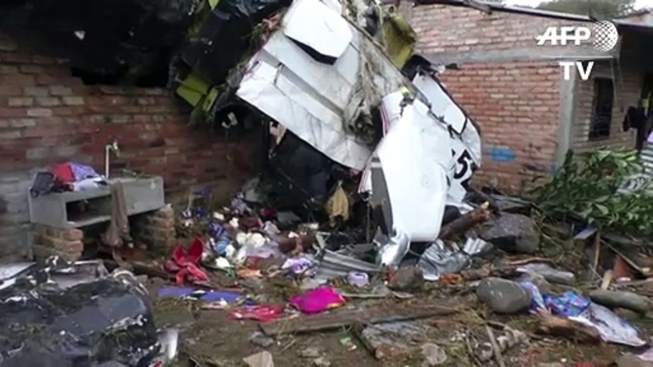 Sieben Tote bei Absturz von Kleinflugzeug in Kolumbien