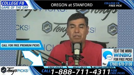 Oregon Stanford College Football Pick 9/21/2019