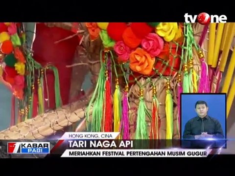 Tari Naga Api, Serukan Perdamaian di Hong Kong