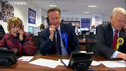 Primer cara a cara Johnson-Juncker