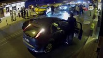 İstanbul’da alkollü sürücü terörü! Taksideki kadın korkudan bakın ne yaptı!