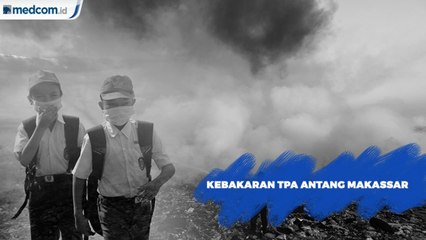 Kebakaran di TPA Antang Makassar Terkendali
