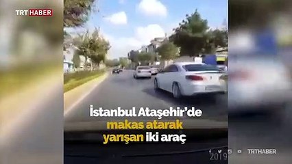 Makas atan otomobiller kazaya neden oldu
