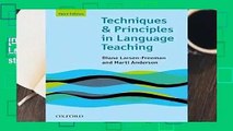 [Doc] Techniques and Principles in Language Teaching (Third Edition): Practical, step-by-step