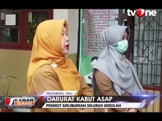 Darurat Kabut Asap, Pemkot Riau Liburkan Seluruh Sekolah