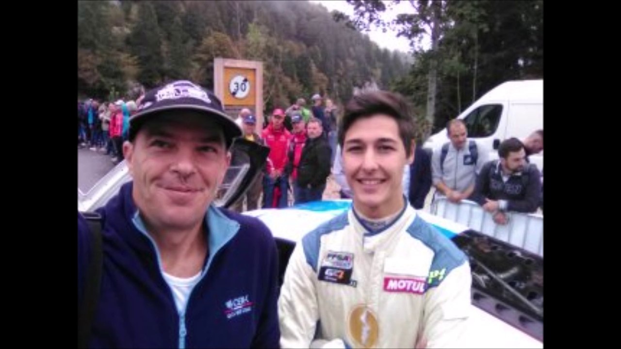 dédicacé à Pierre Courroye -McLaren MP 4 -course de côte -vidéo - lulu du jura