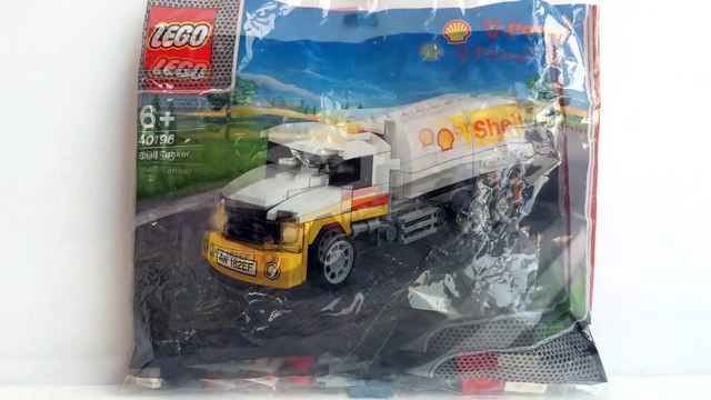 Lego Shell Tanker 2014 V Power Collection 40196 - Unboxing Demo Review