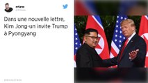 Corée du Nord : Dans une nouvelle lettre, Kim Jong-un invite Trump à Pyongyang