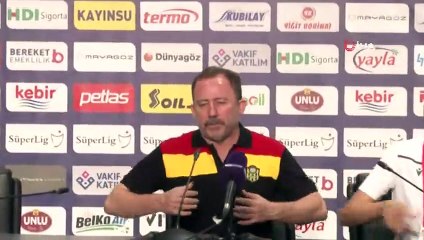 Sergen Yalçın: “Son 2 Haftayı Mağlubiyetle Kapattık Ama Güçlü Bir Oyun Sergiledik”