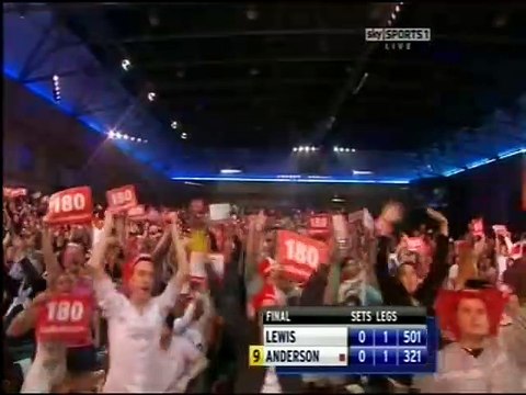 PDC World Darts Championship Final 2011 - Adrian Lewis vs Gary Anderson 2011 1of3
