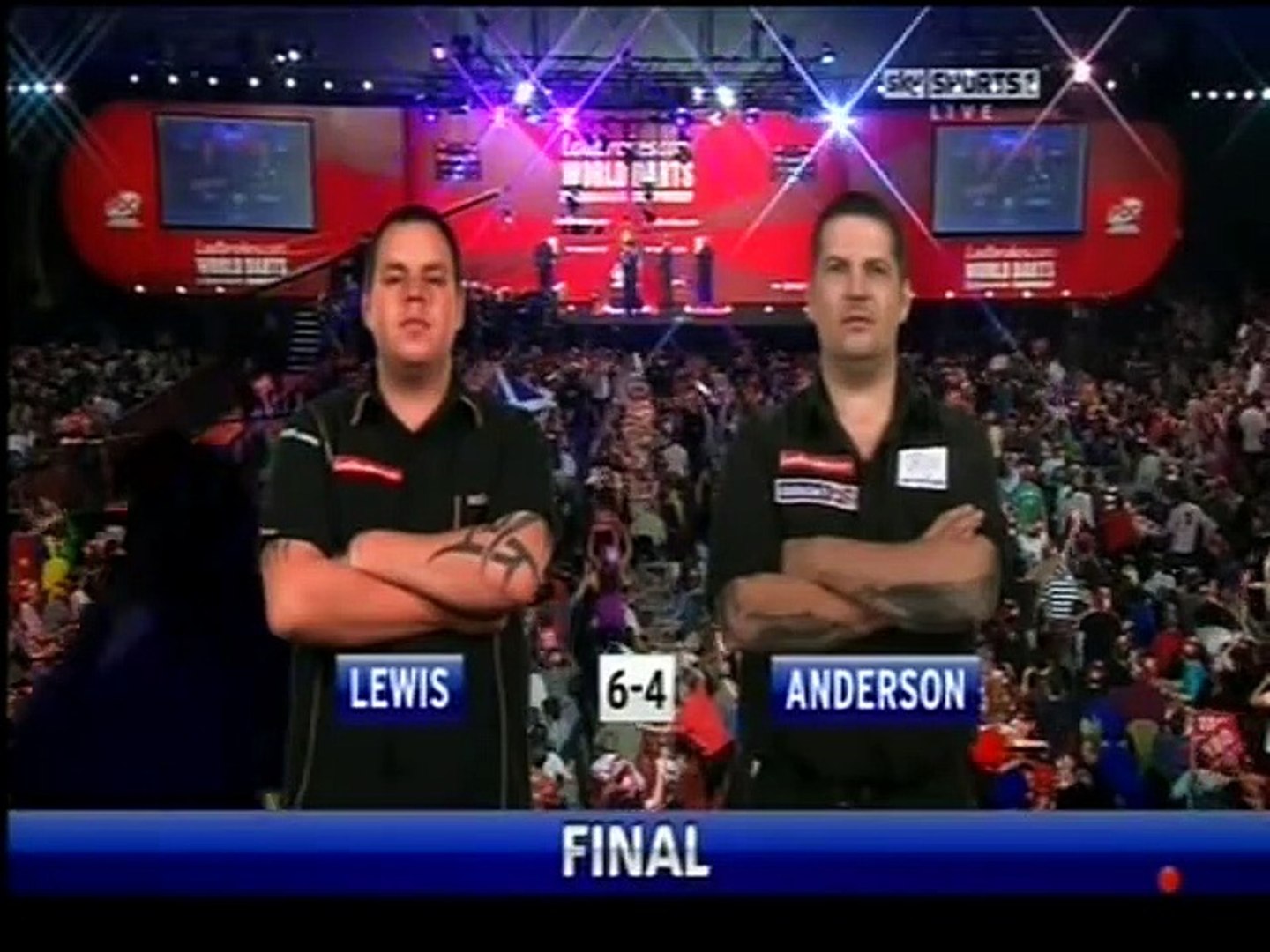 PDC World Darts Championship Final 2011 - Adrian Lewis vs Gary Anderson 2011  3of3 - video Dailymotion
