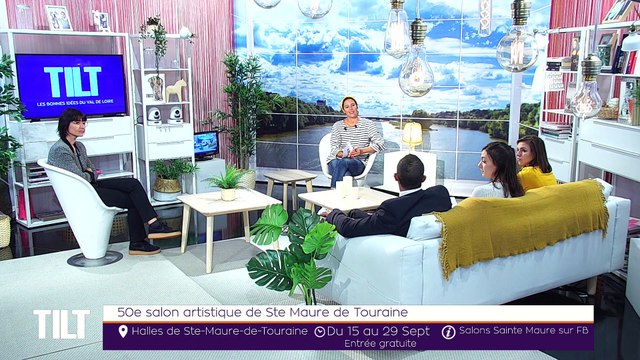TILT - 13/ 09/2019 Partie 2 - 50e salon artistique de Ste Maure de Touraine