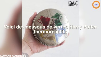 Ces dessous de verres thermoréactifs Harry Potter vous dévoilent votre maison !