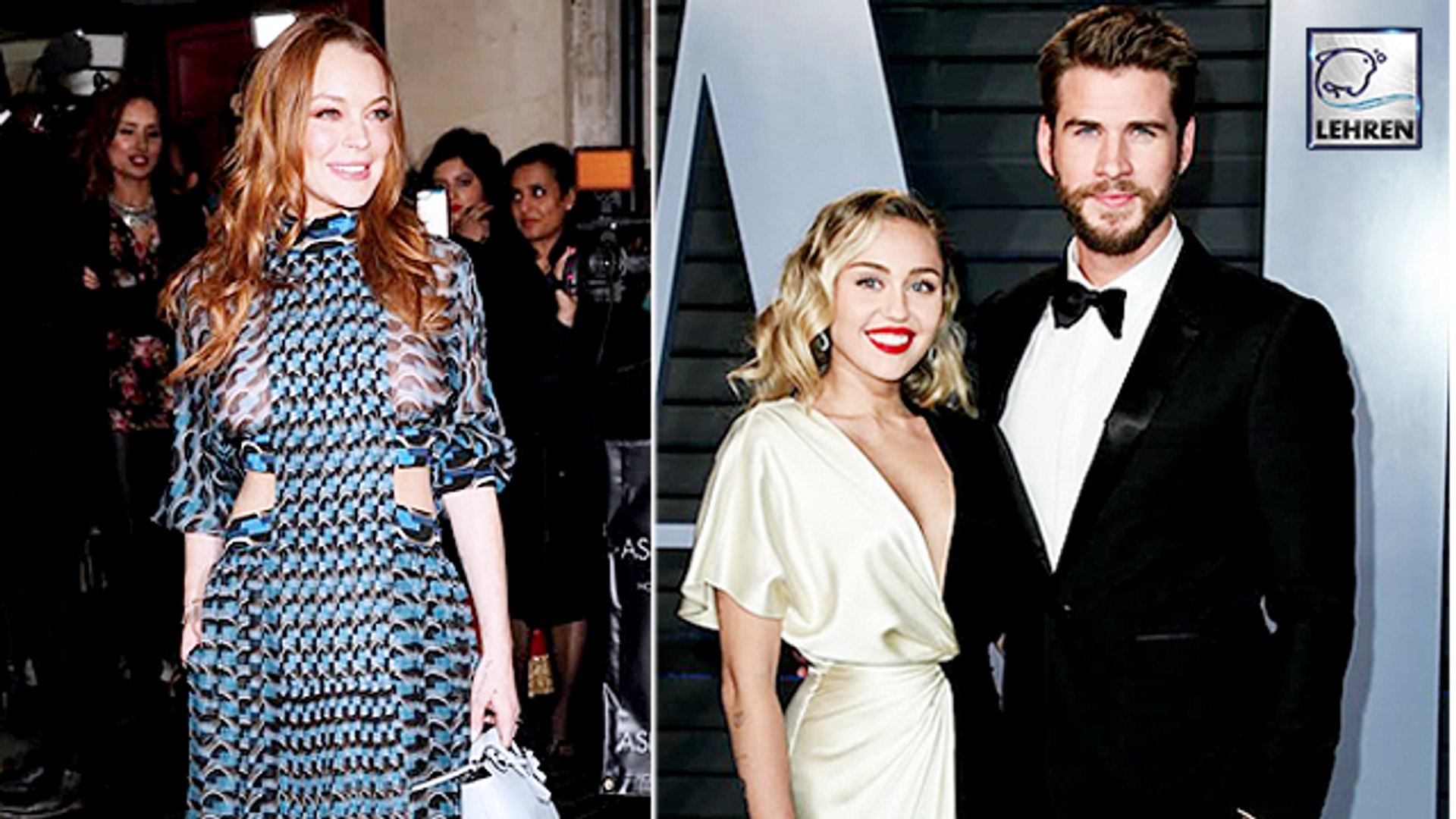 Lindsay Lohan Flirts With Liam Hemsworth But What Does Miley Think?