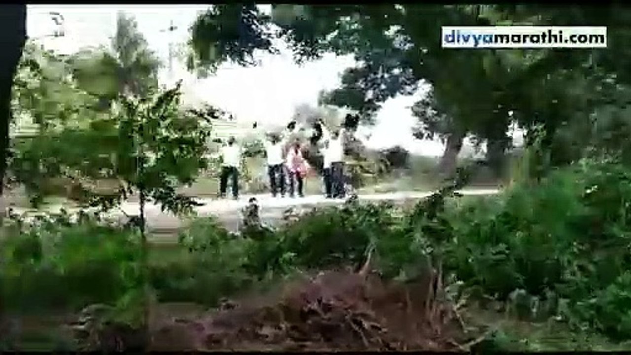 महाजनादेश यात्रेत मुख्यमंत्र्यांच्या ताफ्यावर फेकल्या कडकनाथ कोंबड्या