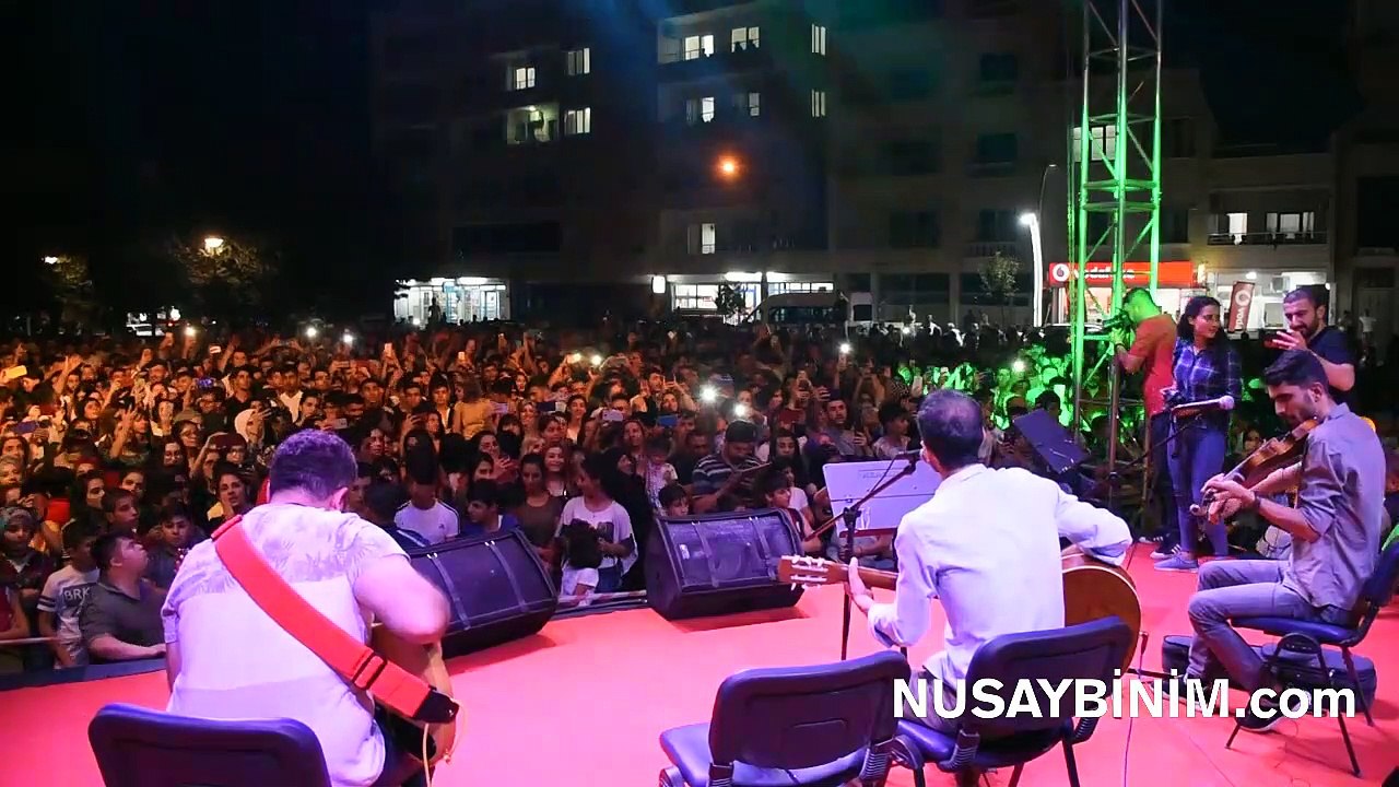 Nusaybin'de Kültür Sanat Festivali konseri