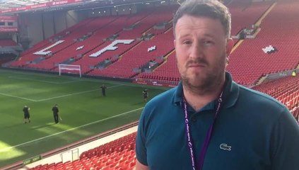 Liam Kennedy at Anfield