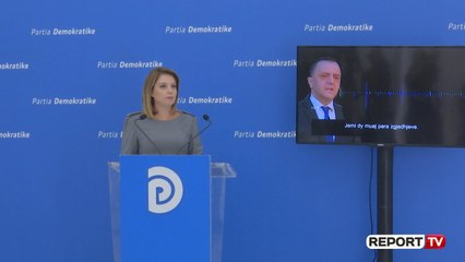 Report TV - PD nxjerr audio 'përgjimin' e Artan Lames Jemi në fushatë, në punë dhe të shtunën