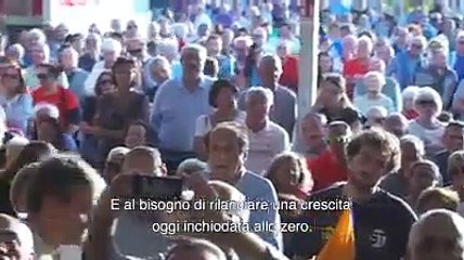 Zingaretti: "Più lavoro, ambiente, giustizia sociale" (16.09.19)