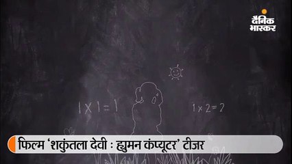 शकुंतला देवी की बायोपिक में विद्या बालन