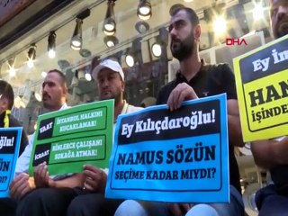 CHP önünde oturma eylemi