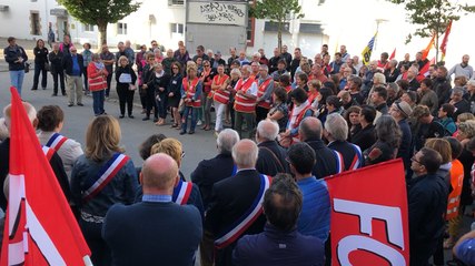 Auray. Manifestation contre la fermeture des finances publiques, les élus montent au créneau